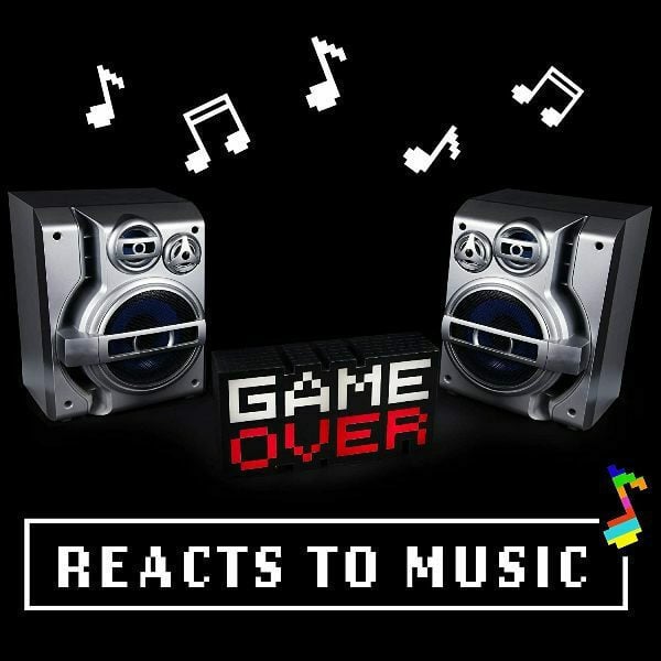 Gaming Διακοσμητικό Φωτιστικό LED USB Game Over